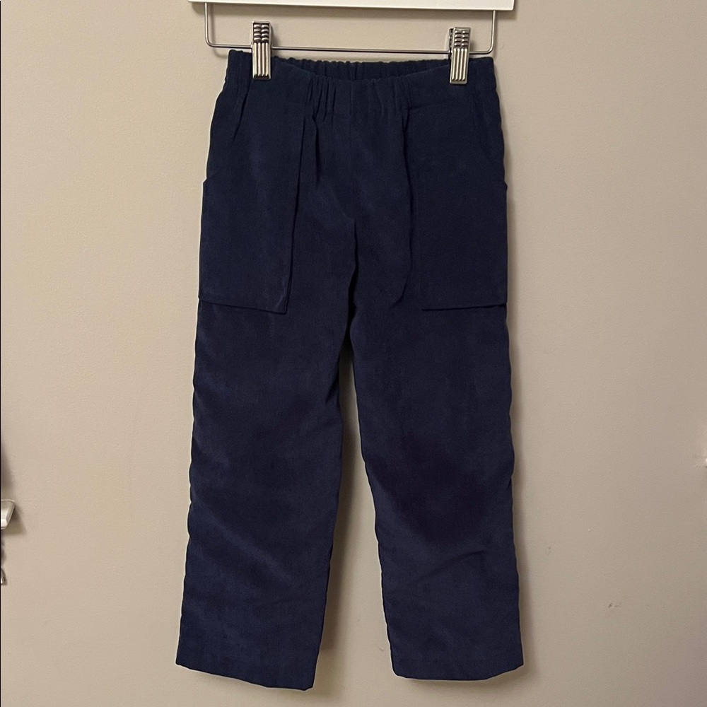 Corduroy Navy Pants